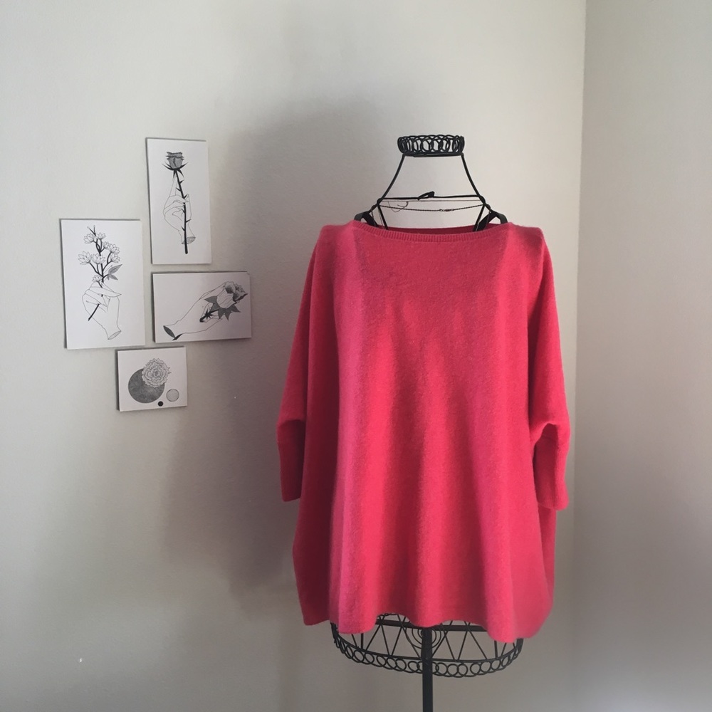 Pink Cashmere Sweater